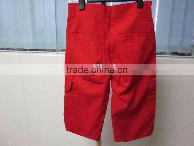 european boys' high quality vantage biker jeans shorts wholesale china denim biker jeans straight half pants