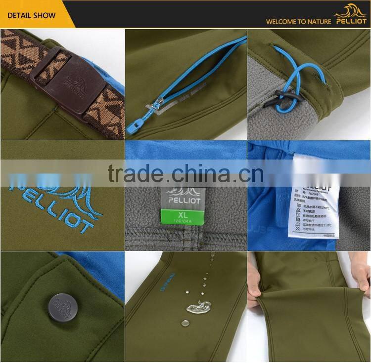 professional mens outdoor breathable softshell pants