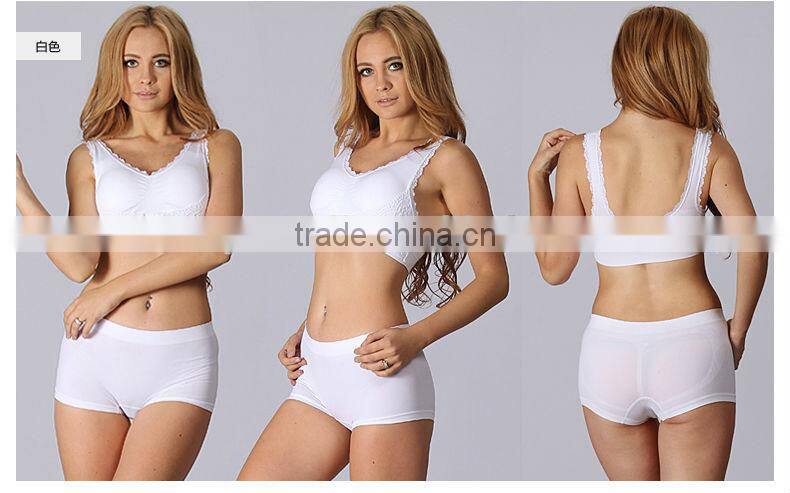 Factory Provide Seamless Ladies Sexy Panty and Bra Sets