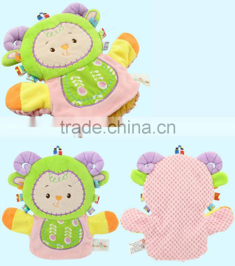 Cute fairy tale animal baby hand puppet