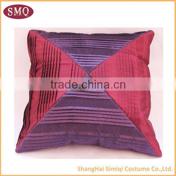 2014 china wholesale red pleated pillow