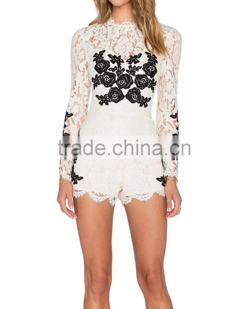 hot sale ladies fashion long autumn jumpersuit for girls