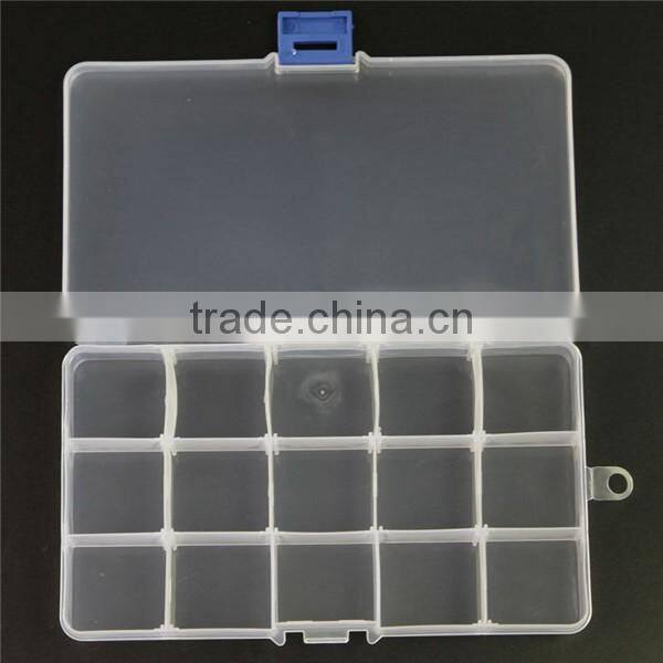 cheap plastic storage boxes for home qrganization storage box 15 compartment transparent adjustable home container