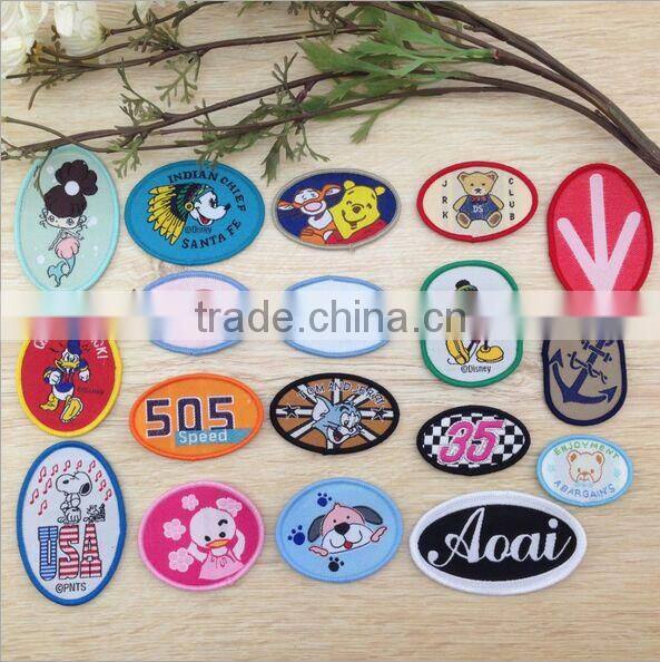 Cartoon Kids Clothes Baby Embroidered Patches