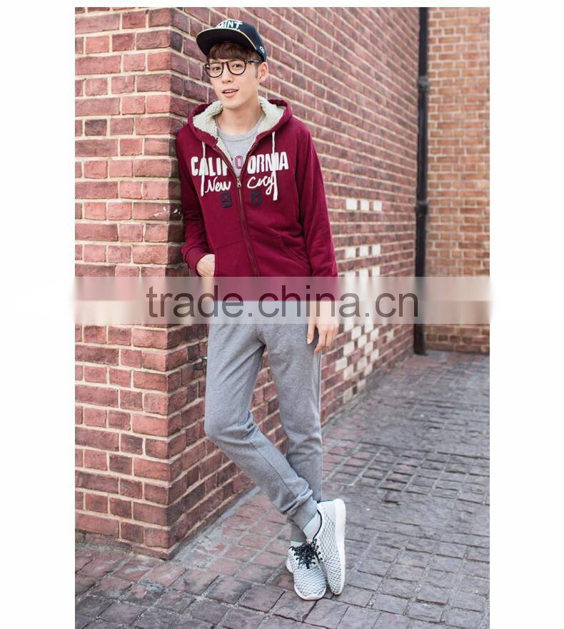 Wholesale Mens Cotton Fleece Embroidered Hoodies,Oem Casual Fleece Zipper Up Hoodies For Men