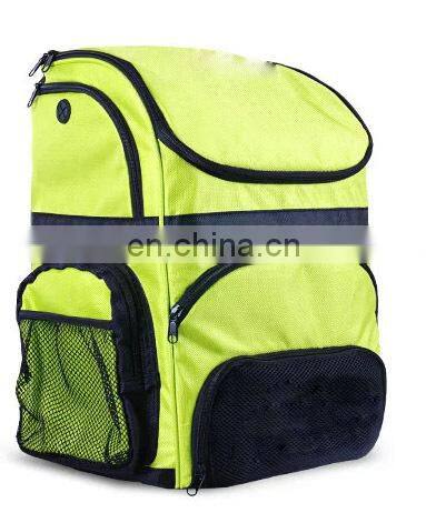 2016 hot sale high quality soccer backpack bag with ball holder
