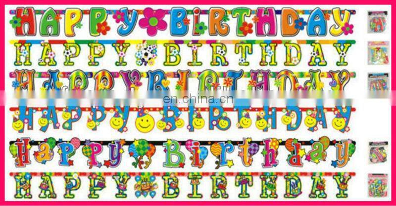 CG-PBA002 Happy birthday banner