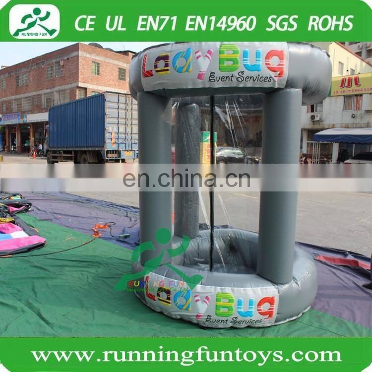 Commercial Advertising Inflatable Cash Grab Money Machine, Inflatabe Money Booth