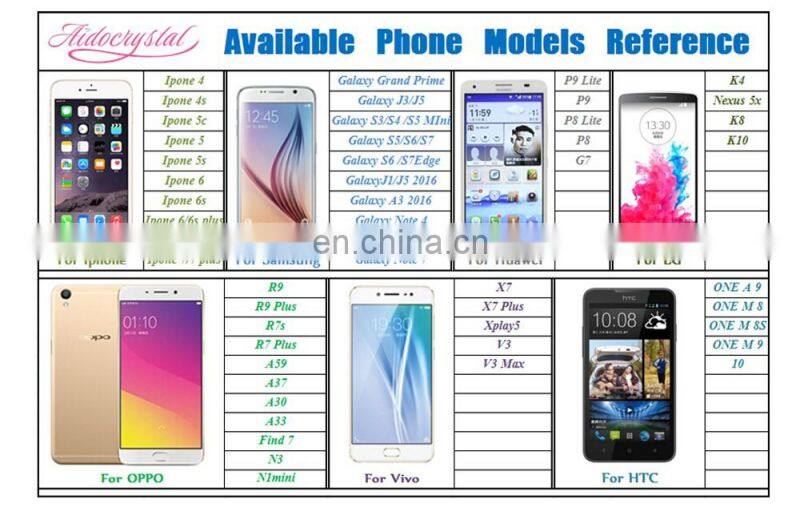 Aidocrystal Pearl double white feather flower customized phone covers for Huawei P9 lite