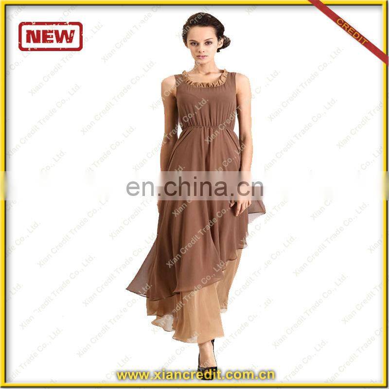 2 layers silk kaftan for Ladies