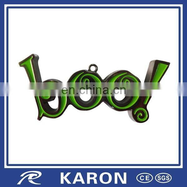 custom made shopping cart coin keychain in metal