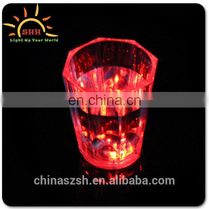 Bar item hot sale light up water activated LED cup for night