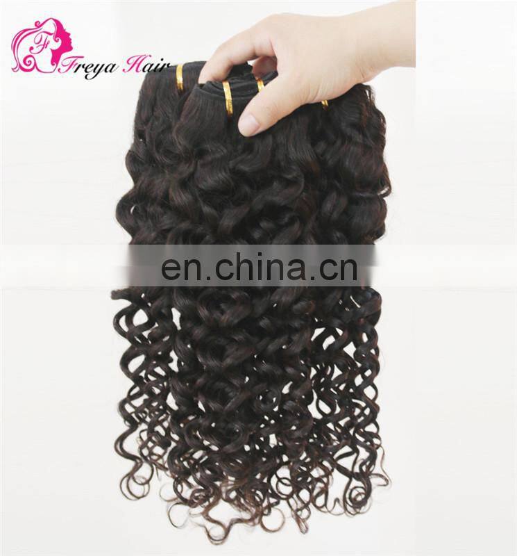 2017 hot sale deep curly 8A virgian brazilian hair bundles mink brazilian hair
