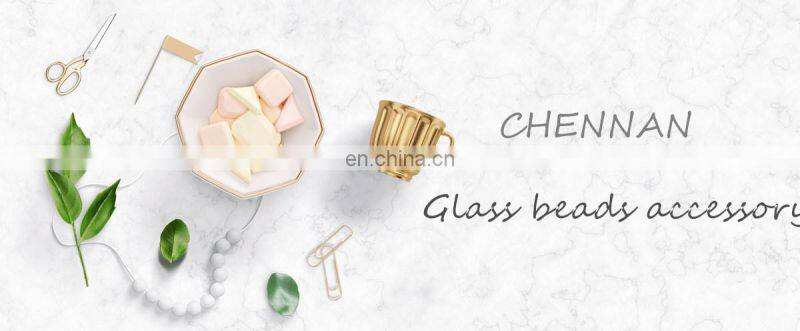 Set of crystal candle holders 5 arms glass candle flame protectors candlestick
