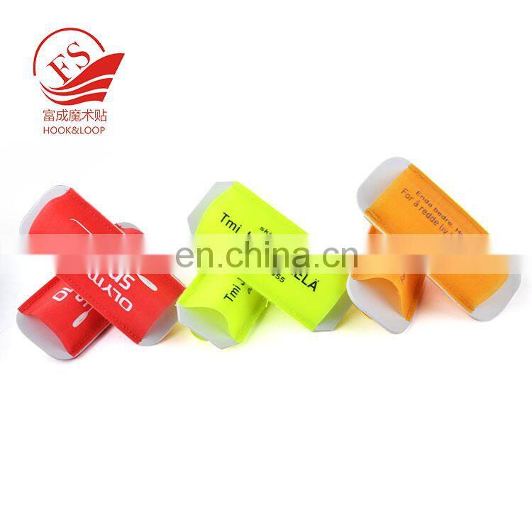 Stock Reusable Hook Loop EVA Ski Pole Holder snow sport ski poles sleeve with lowest price