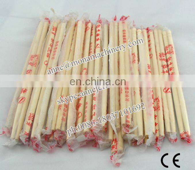 Automatic chopsticks packing machine with printing function
