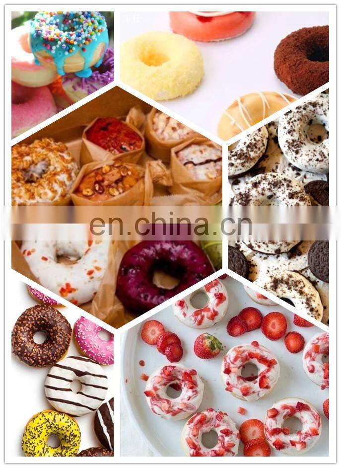 Mini used donut display case machine doughnut making machine for sale