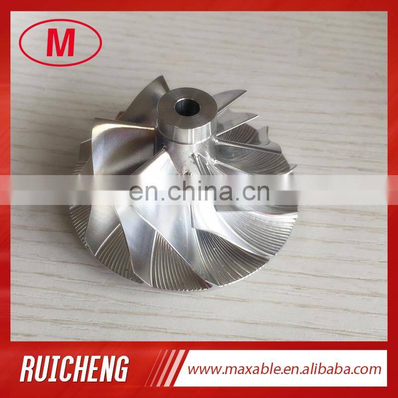 GTA15-25 41.55/56.03mm 6+6 blades 737689-0002 turbo milling/aluminum 2618/billet compressor wheel for 769708
