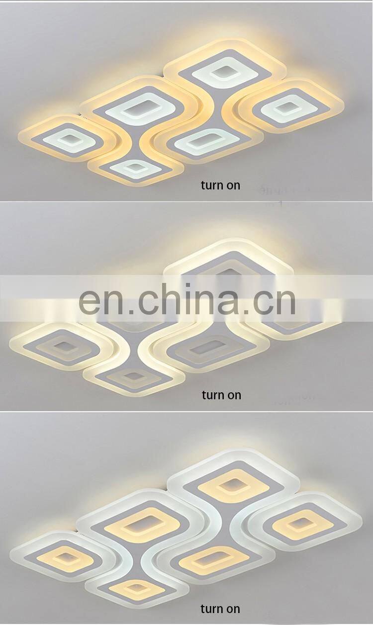 110V Square dimmable led surface mount ceiling light