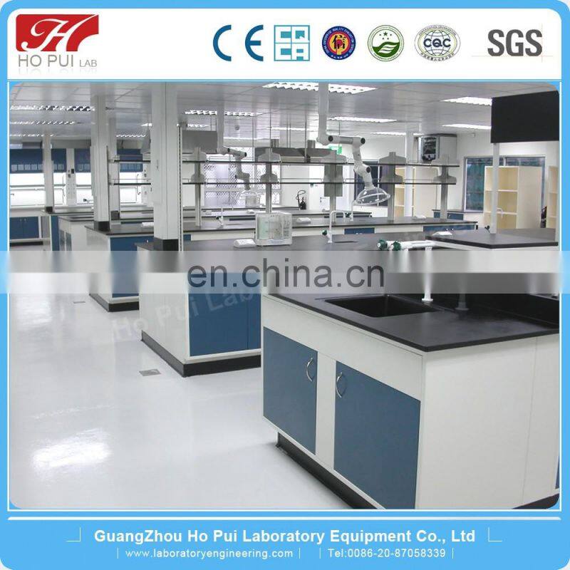 Central table for lab furniture /ceramic laboratory bench dental workstation