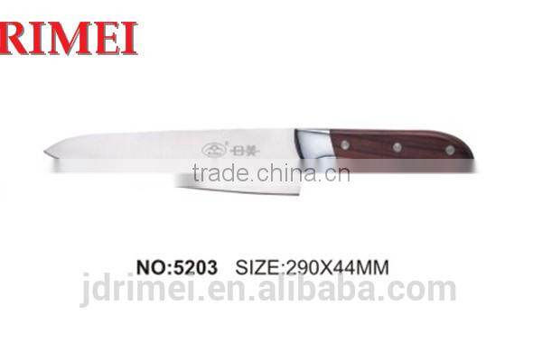 Cutting hot kitchen knife for fruit