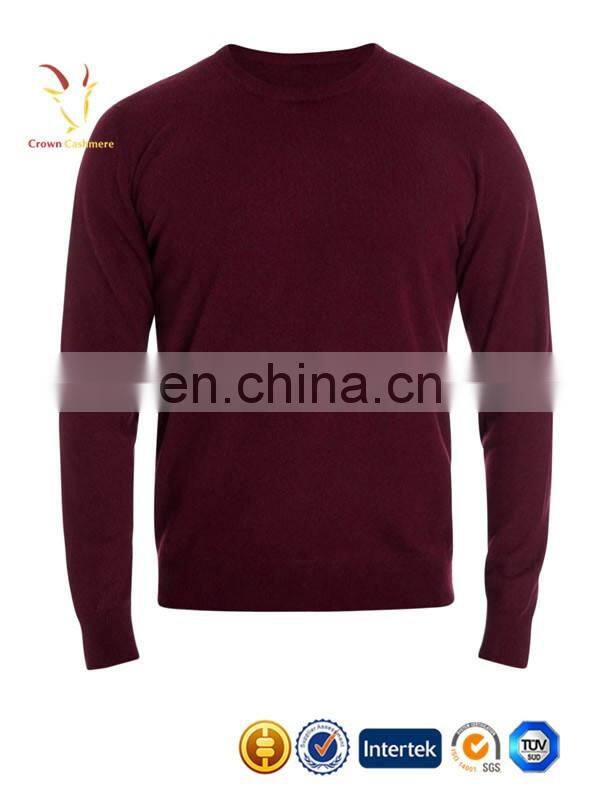 High Quality Classic Crew Sweater Woollen Pullover for Men