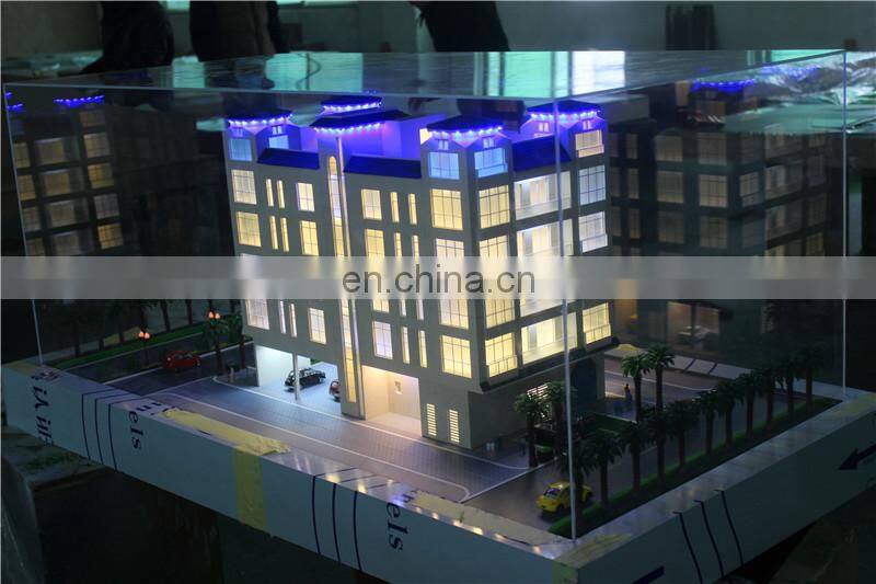 New design real estate model for exhibition , acrylic property model