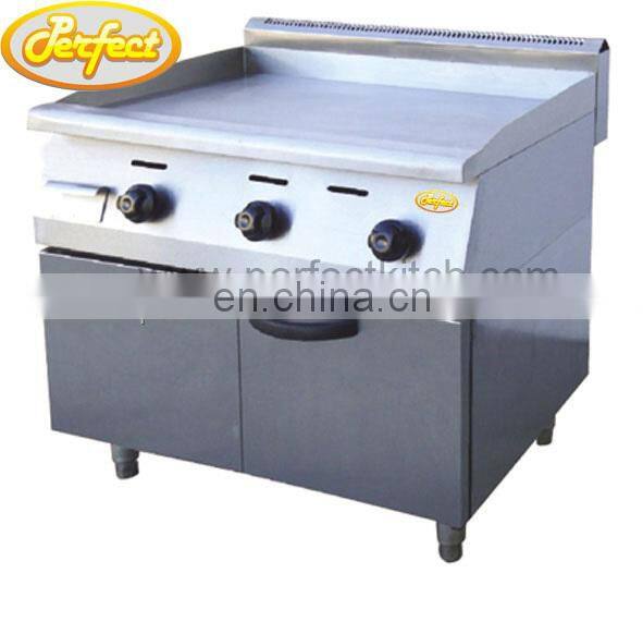 commercial kitchen gas griddle / flat plate gas griddle