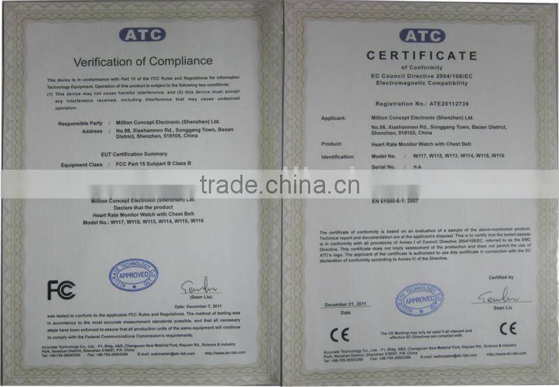 Wireless Heart rate Monitor with Chest Strap