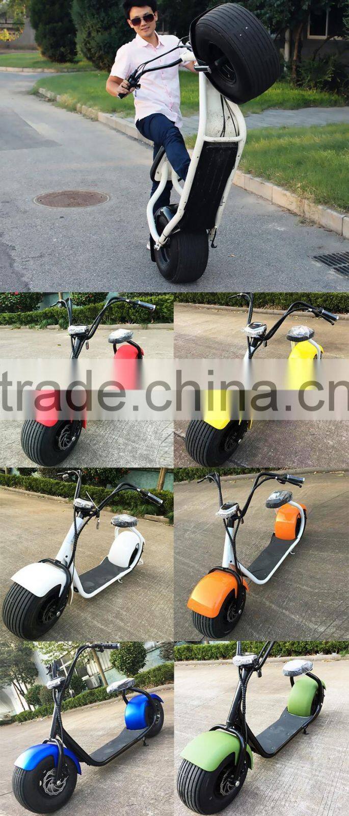 2016 newest personal transporter citycoco 2 wheels off road electric motorcycle