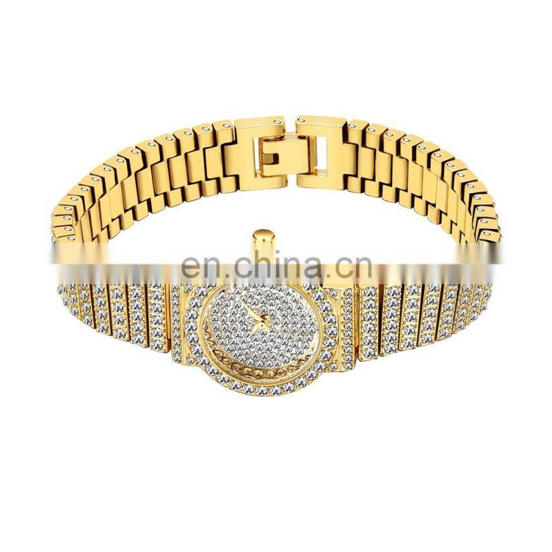 MissFox 2688 Quartz watch for women Unique Products Luxury Brand Waterproof 18K Gold watches for women hight qualite