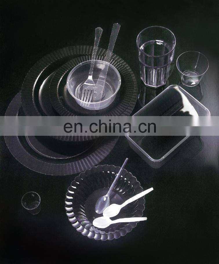 Plastic Thin Wall Disposable Tableware injection molding machine price