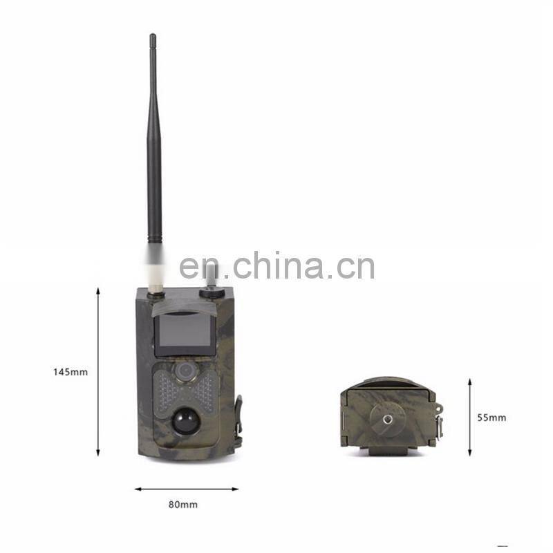 Hot sale sim card Hunting Trail Camera Wildlife Photo Traps 2G Digital GSM MMS Wireless Hunting Camera HC-550M