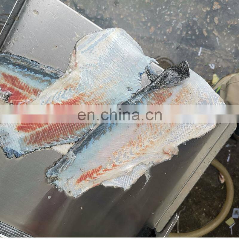Safe Operation Fish Skin Removing Machine / Skinning Machine for Fish