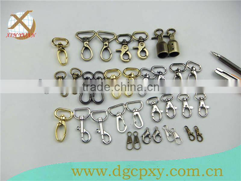swivel bolt snap hook for purse handbags with various color