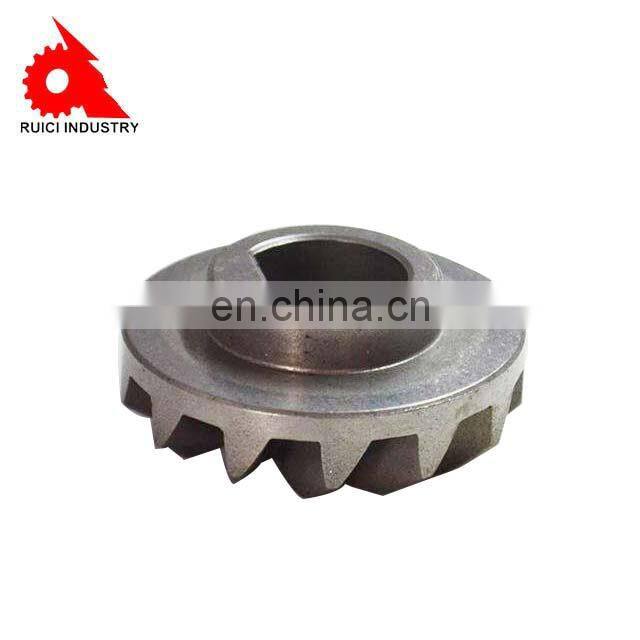 Small stainless steel metal double spur gear