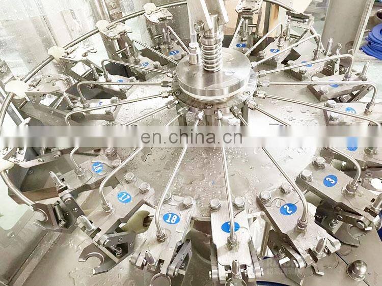 Factory Price Automatic 3 in 1 bottling Liquid Water Filling Sealing Packing Machine