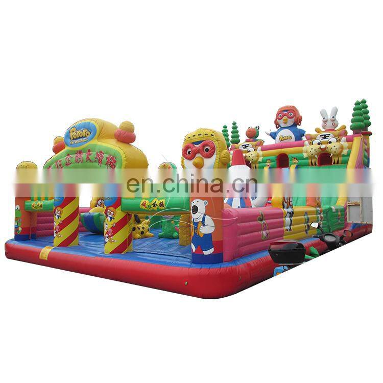 Cheap commercial giant inflatable trampoline with factory price