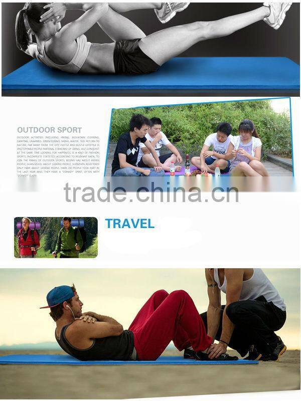 Exercise thin yoga mat for home gym