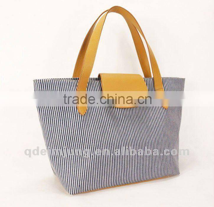 newest style canvas handbags professional women