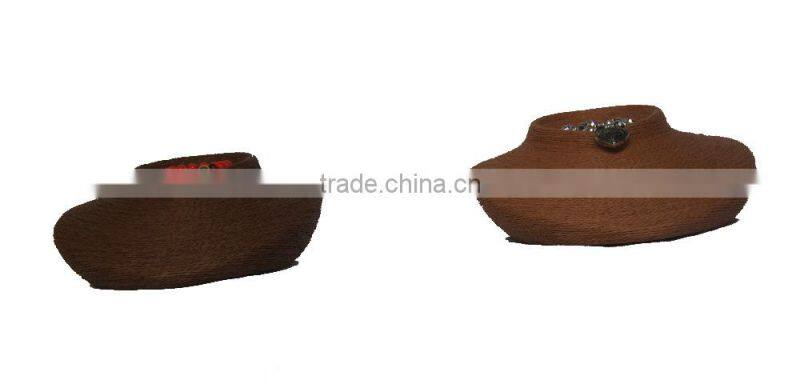 wholesale top beauty wood and cloth necklace chain bust and statues for jewelry display counter and store A-6