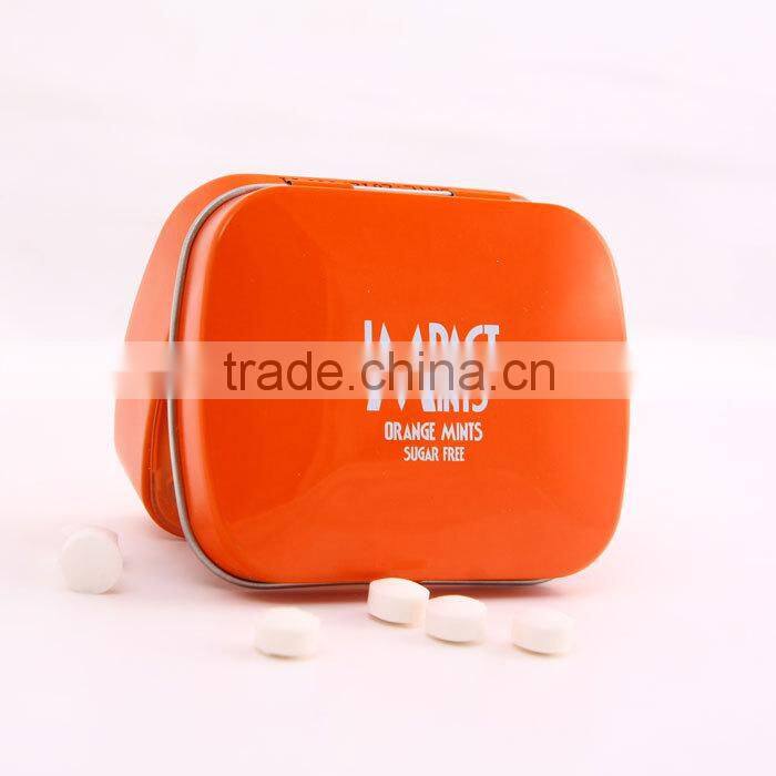 mint tin with breath mints