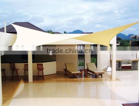 Red sun sail shades