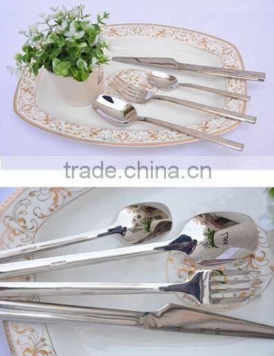 4pcs children flatware stainless steel cutlery set
