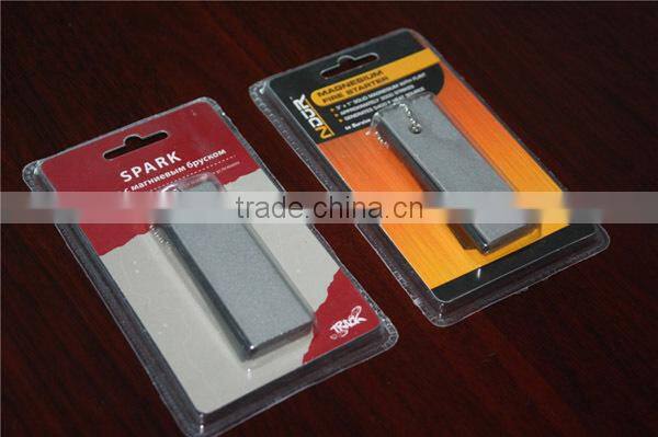 Survival gear Aluminium flint stone fire starter