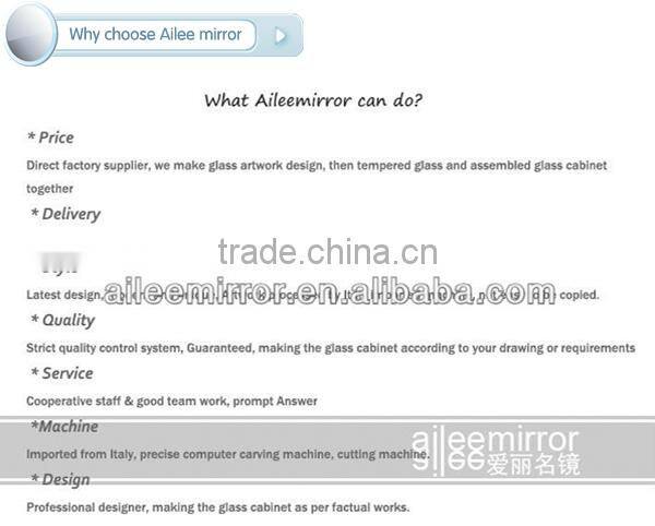 Led side mirror light fabric pocket mirror AL-DJ218