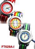 FT629 ODM logo children cartoon cute analog quartz plastic watch