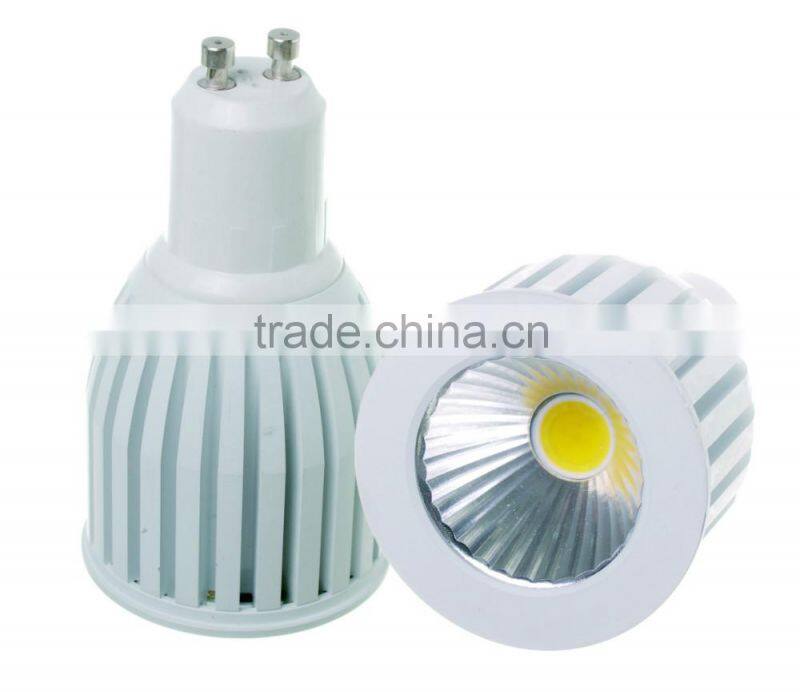 Factory Wholesale white case COB led down light GU5.3 GU10