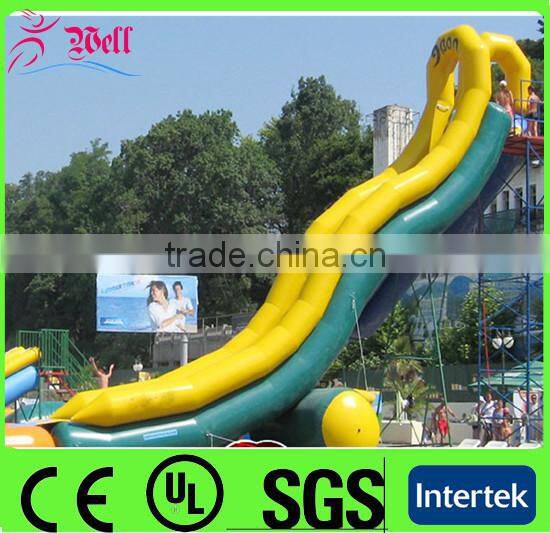 inflatable floating water slide / adult size inflatable water slide