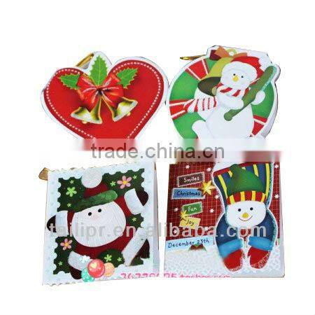 High quality Christmas gift card / greeting card *C20130509-9